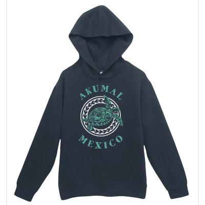 Akumal Mexico Tribal Tattoo Sea Turtle Urban Pullover Hoodie