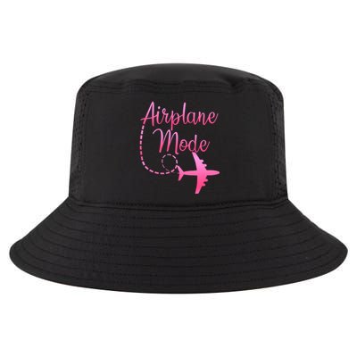 Airplane Mode Traveling Vacation And Gift Cool Comfort Performance Bucket Hat