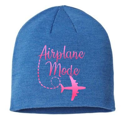 Airplane Mode Traveling Vacation And Gift Sustainable Beanie