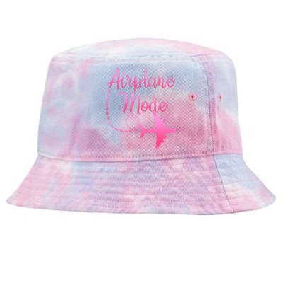 Airplane Mode Traveling Vacation And Gift Tie-Dyed Bucket Hat