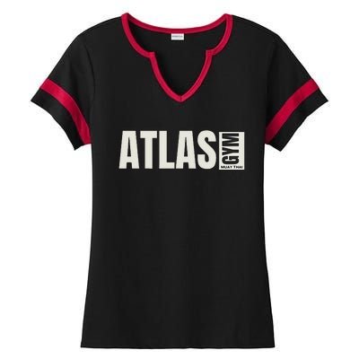 Atlas Muay Thai Ladies Halftime Notch Neck Tee