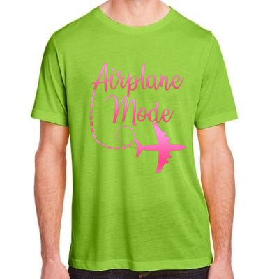 Airplane Mode Traveling Vacation And Gift Adult ChromaSoft Performance T-Shirt