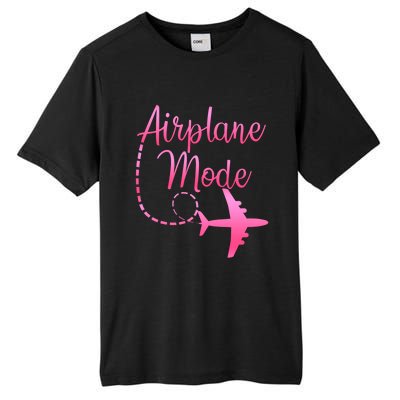 Airplane Mode Traveling Vacation And Gift Tall Fusion ChromaSoft Performance T-Shirt