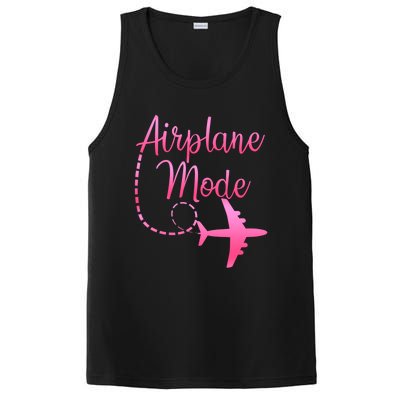 Airplane Mode Traveling Vacation And Gift PosiCharge Competitor Tank