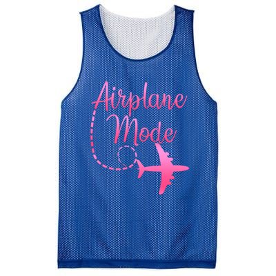 Airplane Mode Traveling Vacation And Gift Mesh Reversible Basketball Jersey Tank