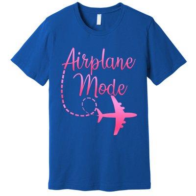 Airplane Mode Traveling Vacation And Gift Premium T-Shirt