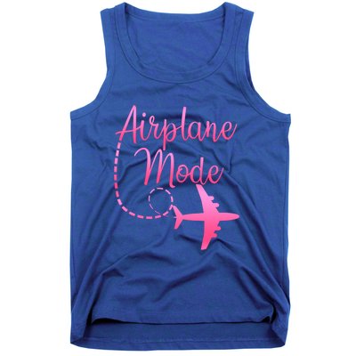 Airplane Mode Traveling Vacation And Gift Tank Top