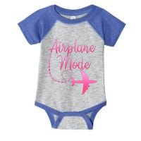 Airplane Mode Traveling Vacation And Gift Infant Baby Jersey Bodysuit