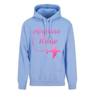 Airplane Mode Traveling Vacation And Gift Unisex Surf Hoodie