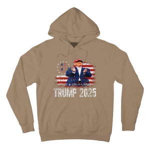 American Made Trump Merchandise Flag Trump 45 47 Trump 2025 Hoodie