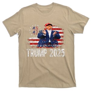 American Made Trump Merchandise Flag Trump 45 47 Trump 2025 T-Shirt