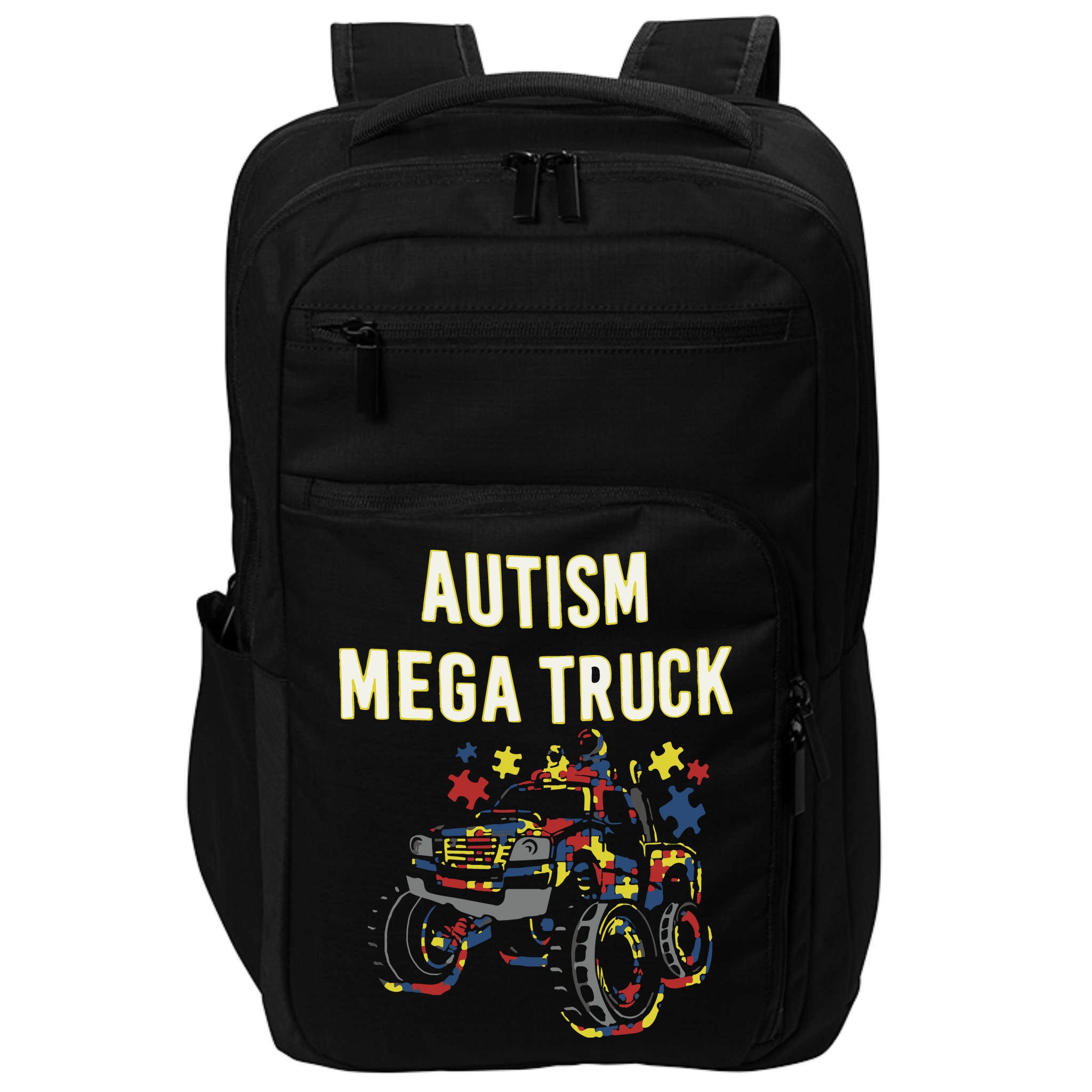Autism Mega Truck Impact Tech Backpack