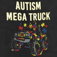 Autism Mega Truck 11oz C Handle Ceramic Mug