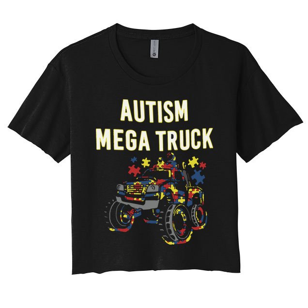Autism Mega Truck Crop Top