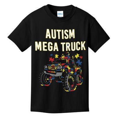 Autism Mega Truck Kids T-Shirt