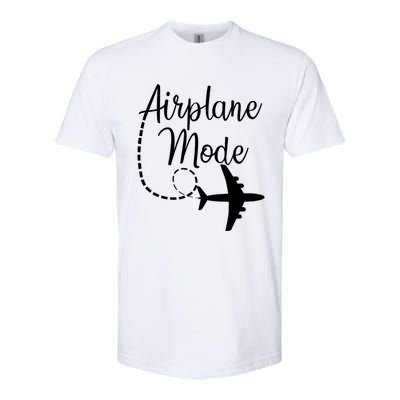 Airplane Mode Traveling Vacation Traveler Adventure Gift Softstyle CVC T-Shirt