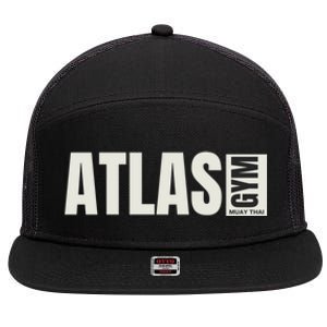 Atlas Muay Thai 7 Panel Mesh Trucker Snapback Hat