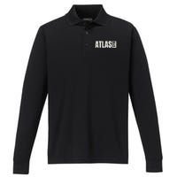 Atlas Muay Thai Performance Long Sleeve Polo