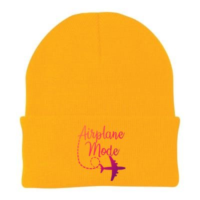 Airplane Mode Traveling Vacation Traveler Adventure Gift Knit Cap Winter Beanie