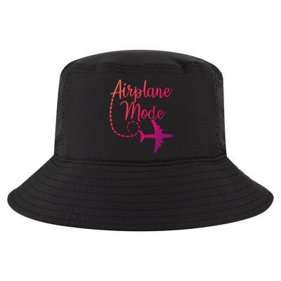 Airplane Mode Traveling Vacation Traveler Adventure Gift Cool Comfort Performance Bucket Hat