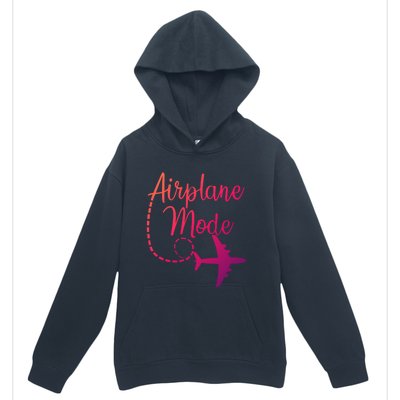 Airplane Mode Traveling Vacation Traveler Adventure Gift Urban Pullover Hoodie