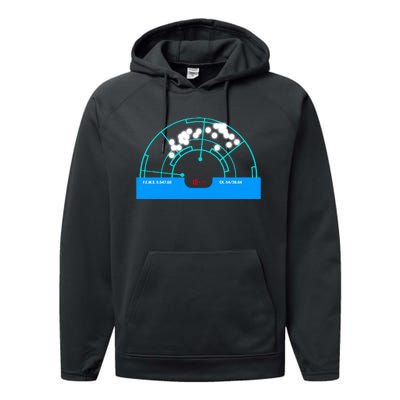 Alien Motion Tracker Performance Fleece Hoodie