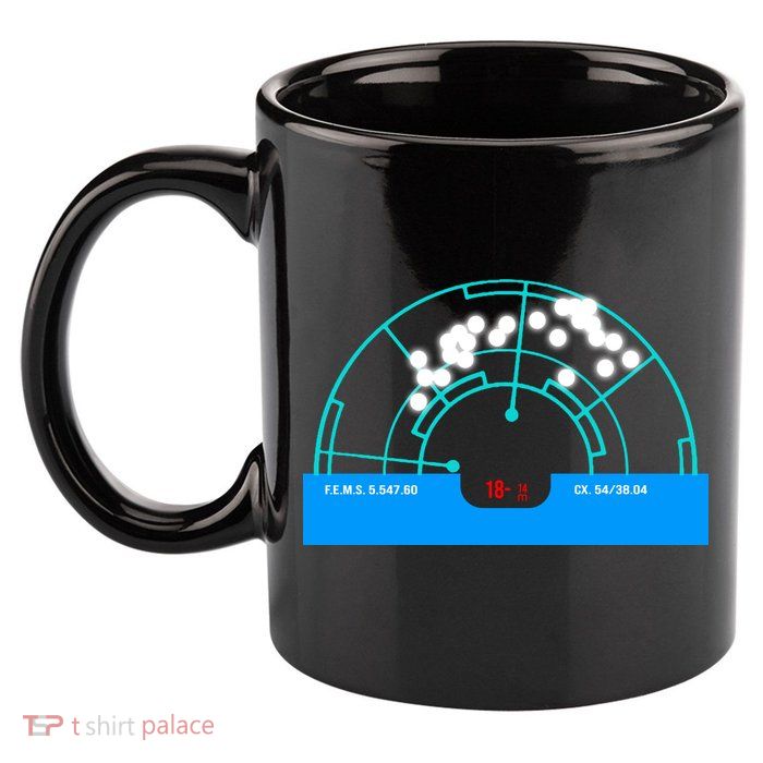 Alien Motion Tracker 11oz C Handle Ceramic Mug