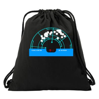 Alien Motion Tracker Drawstring Bag