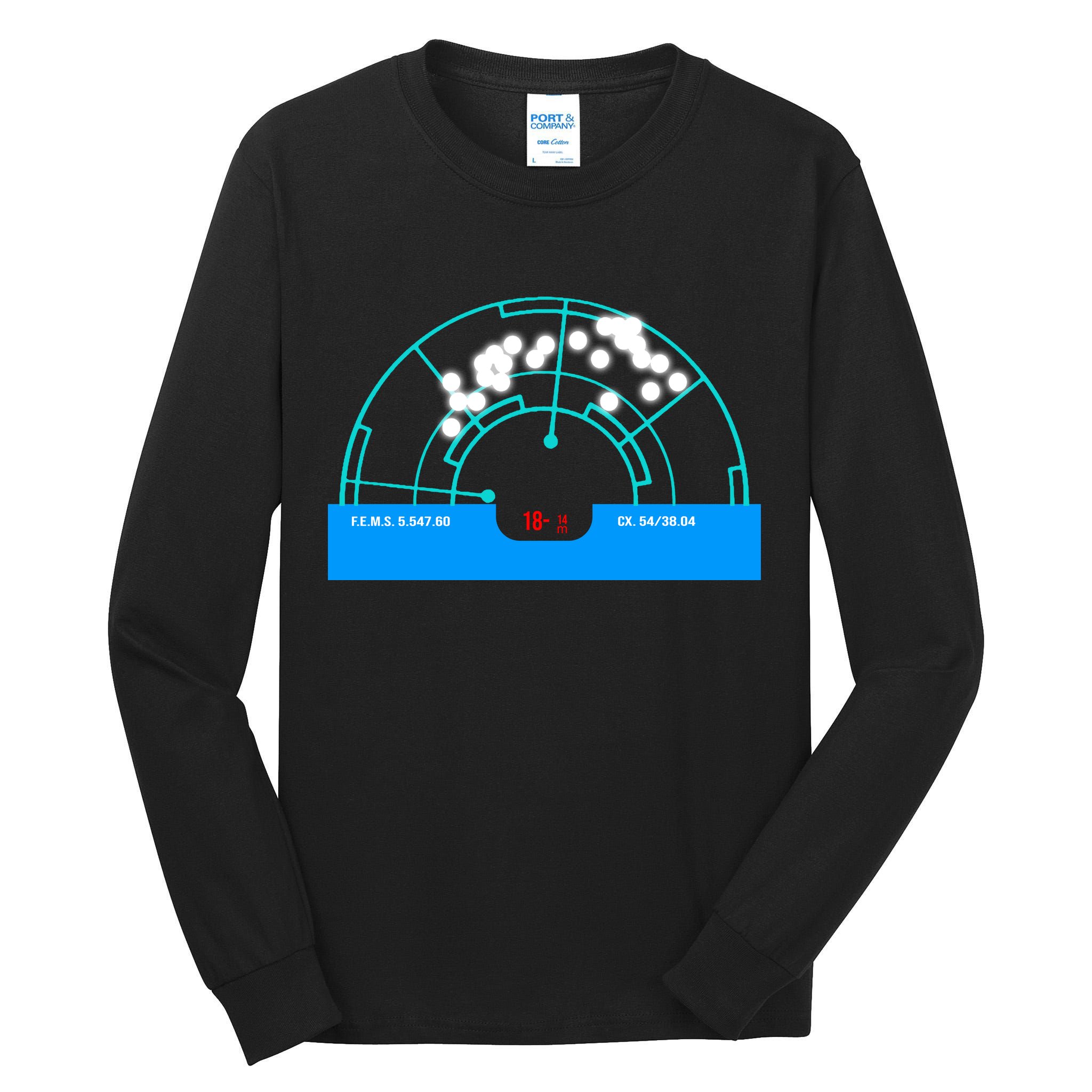 Alien Motion Tracker Tall Long Sleeve T-Shirt