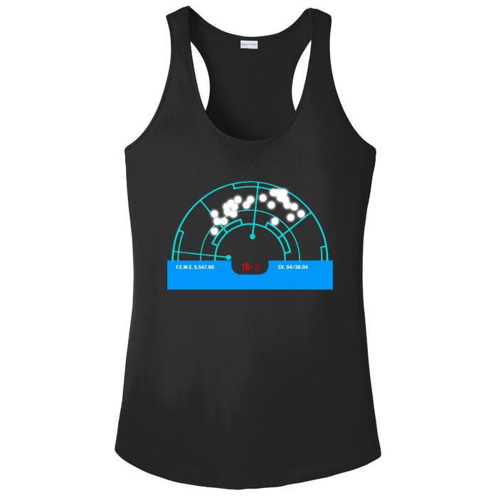 Alien Motion Tracker Ladies PosiCharge Competitor Racerback Tank