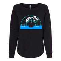 Alien Motion Tracker Womens California Wash Sweatshirt