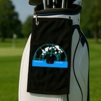 Alien Motion Tracker Golf Towel