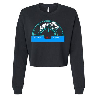 Alien Motion Tracker Cropped Pullover Crew