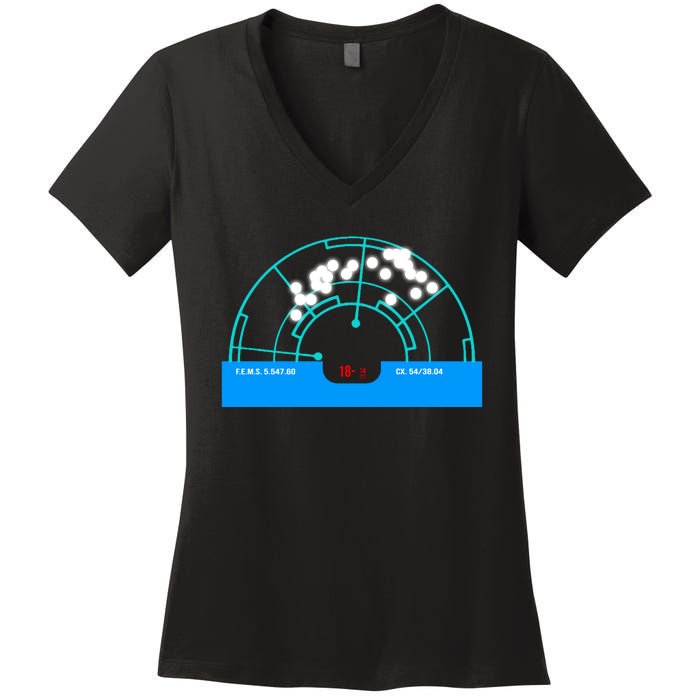 Alien Motion Tracker Women's V-Neck T-Shirt