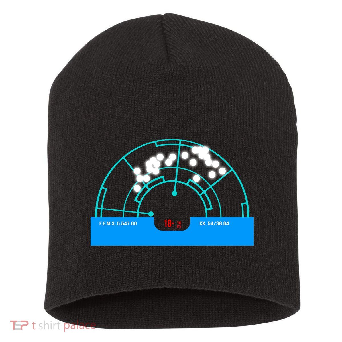 Alien Motion Tracker Short Acrylic Beanie