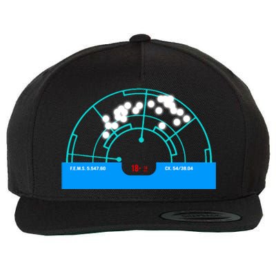 Alien Motion Tracker Wool Snapback Cap