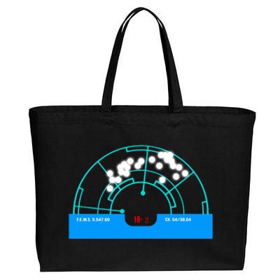 Alien Motion Tracker Cotton Canvas Jumbo Tote