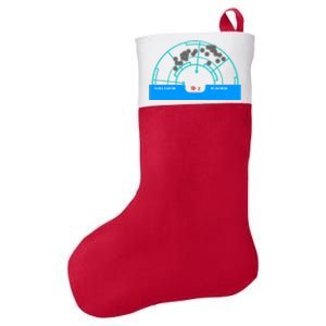 Alien Motion Tracker Felt Holiday Christmas Stocking