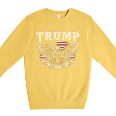 American Made Trump Merchandise Premium Crewneck Sweatshirt