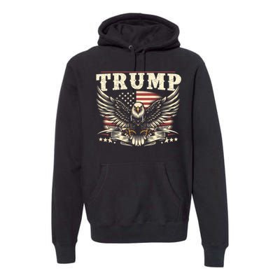 American Made Trump Merchandise Premium Hoodie