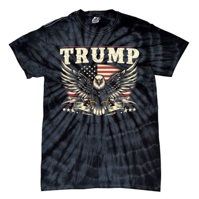 American Made Trump Merchandise Tie-Dye T-Shirt