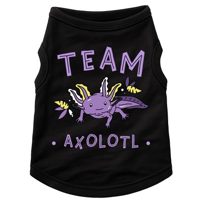 AXOLOTL Matching TEAM Shirts  TEAM AXOLOTL Doggie Tank