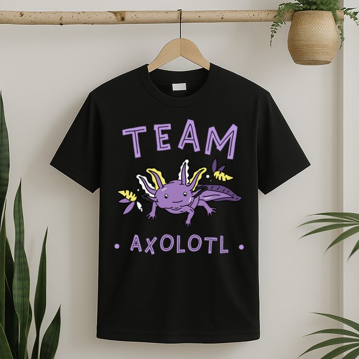 AXOLOTL Matching TEAM Shirts  TEAM AXOLOTL T-Shirt