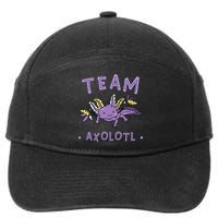 AXOLOTL Matching TEAM Shirts  TEAM AXOLOTL 7-Panel Snapback Hat
