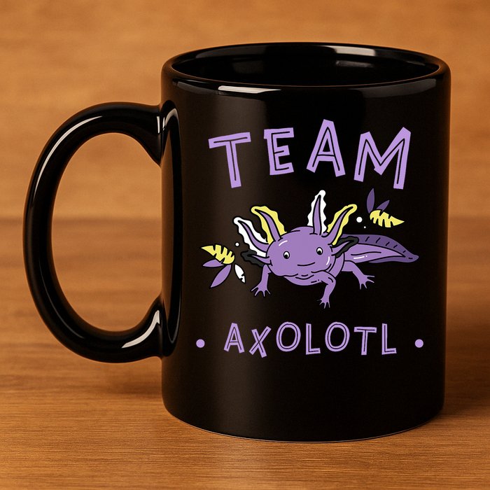 AXOLOTL Matching TEAM Shirts  TEAM AXOLOTL 11oz C Handle Ceramic Mug