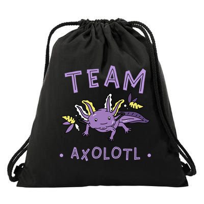 AXOLOTL Matching TEAM Shirts  TEAM AXOLOTL Drawstring Bag