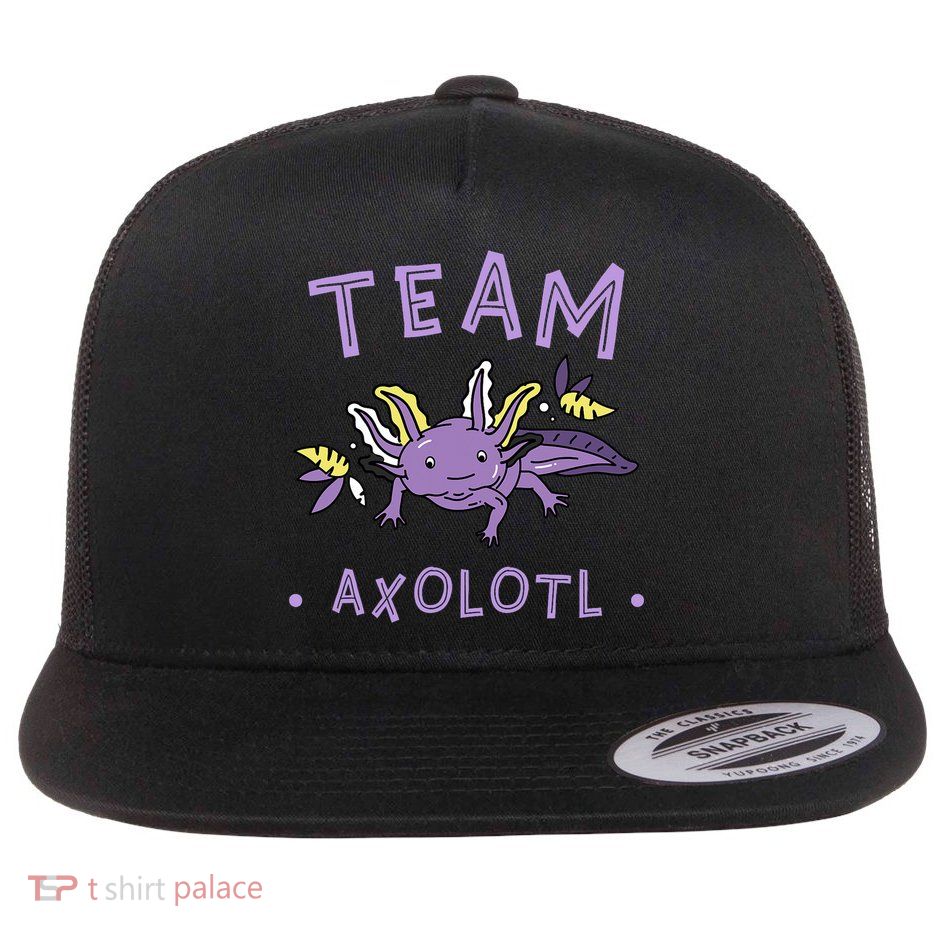 AXOLOTL Matching TEAM Shirts  TEAM AXOLOTL Flatbill Hat