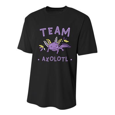 AXOLOTL Matching TEAM Shirts  TEAM AXOLOTL Youth Performance Sprint T-Shirt