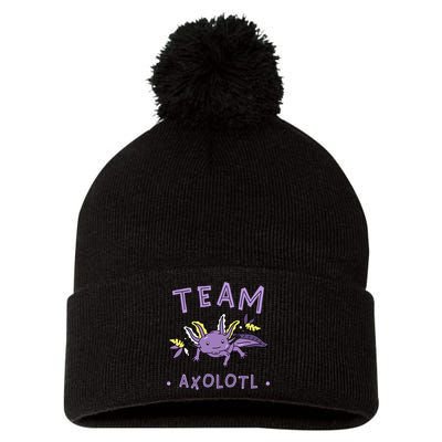 AXOLOTL Matching TEAM Shirts  TEAM AXOLOTL Pom Pom 12in Knit Beanie