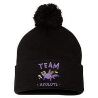 AXOLOTL Matching TEAM Shirts  TEAM AXOLOTL Pom Pom 12in Knit Beanie